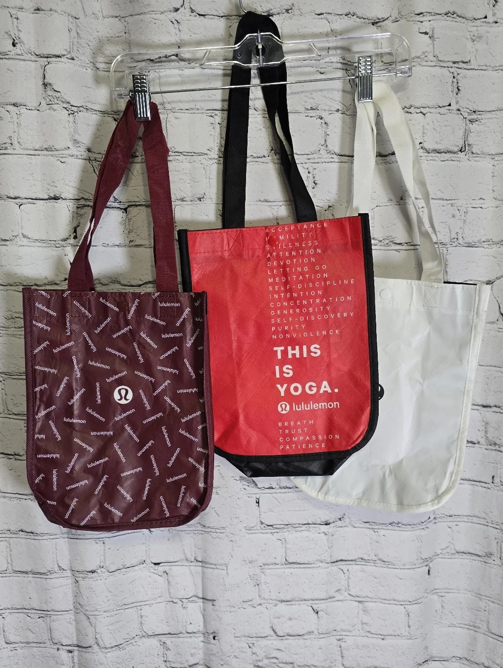lululemon athletica‎ Reusable Tote Bags